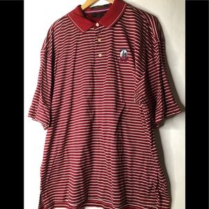 Tommy Hilfiger Mens Collared Polo Shirt Size XL Red Short Sleeve Cotton